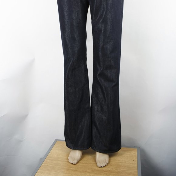 Express Jeans Stella Bootleg 4 (30 X 34) Women's Denim Jeans Dark Wash - Picture 2 of 12